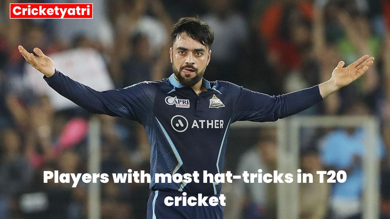 Players with most hat-tricks in T20 cricket
