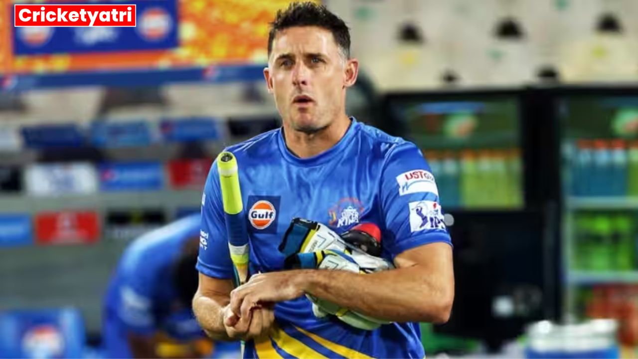 Former Australian batsman Michael Hussey explained the reason