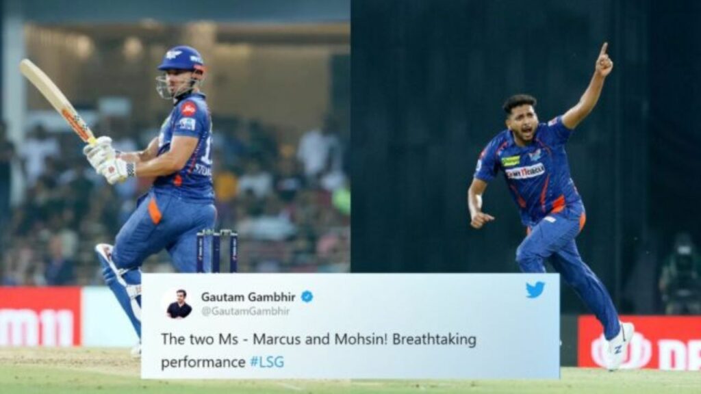 Gautam Gambhir said a big thing about Marcus Stoinis