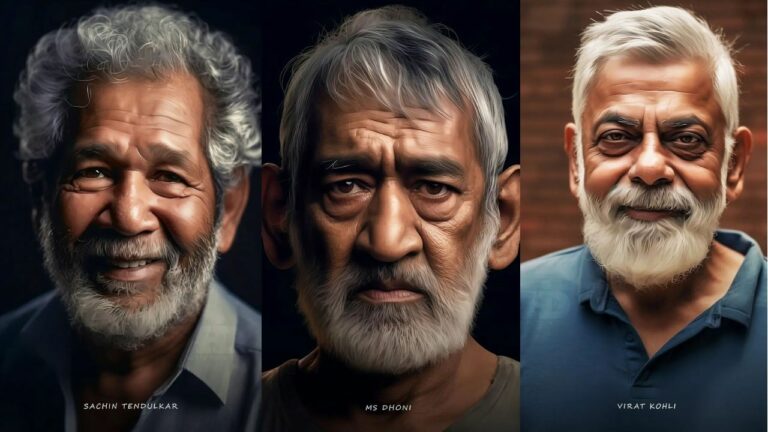 How Indian cricketers will look in old age