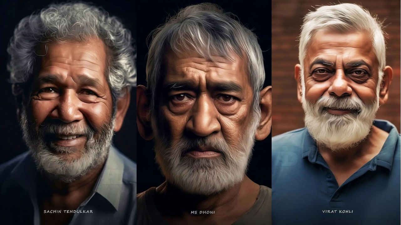 How Indian cricketers will look in old age