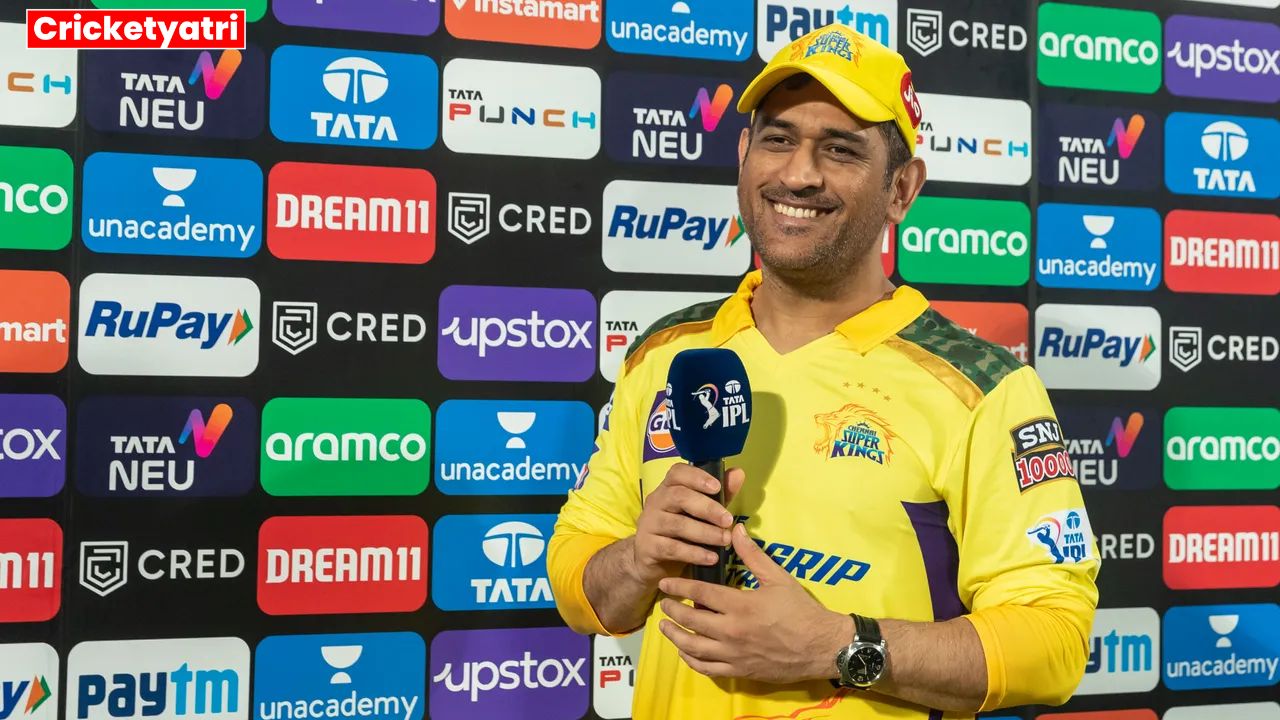 MS Dhoni gave a message regarding retirement during the interview