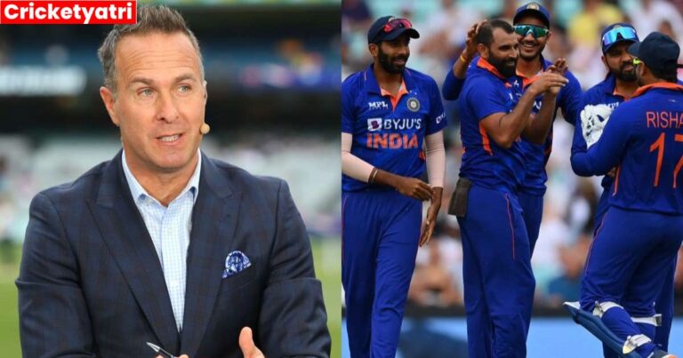 Michael Vaughan told this player the future captain of Team India