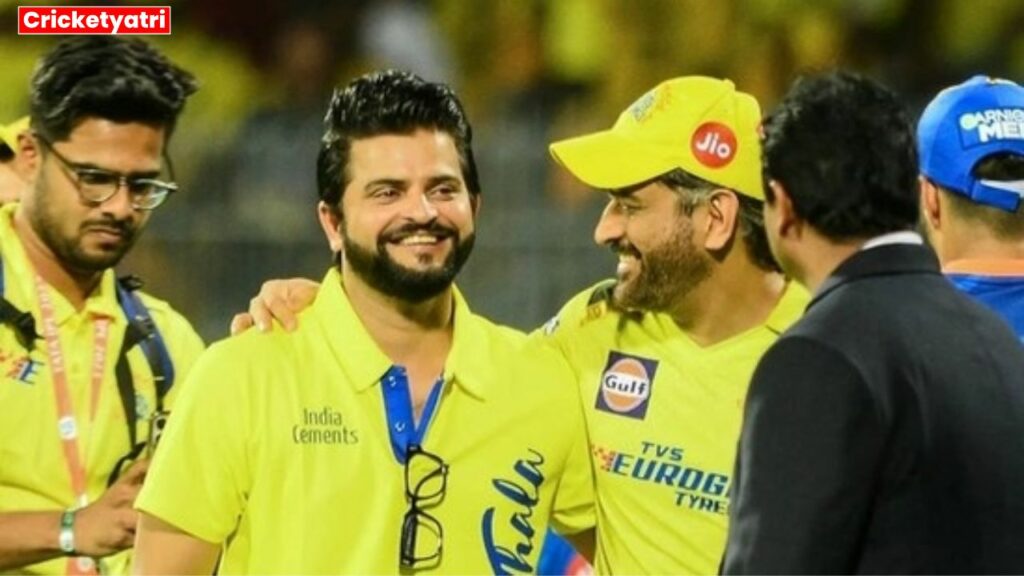 Suresh Raina made a big disclosure about MS Dhoni and Chennai Super King