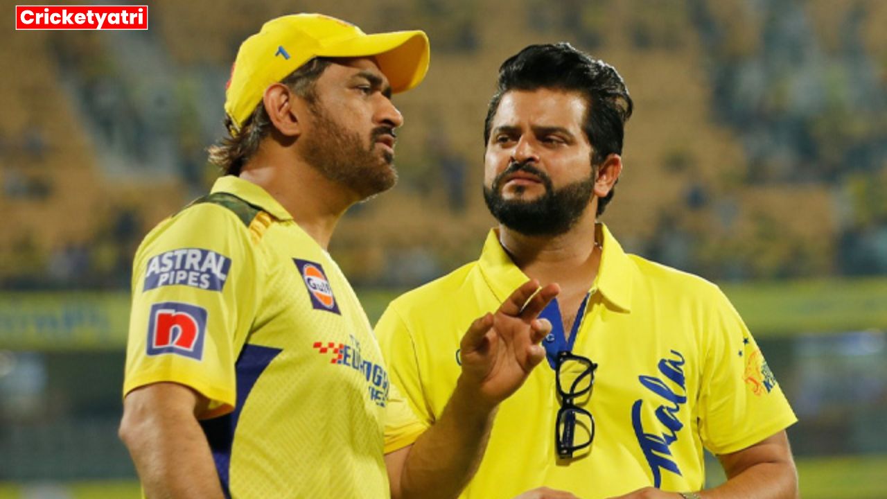 Suresh Raina made a big disclosure about MS Dhoni and Chennai Super King