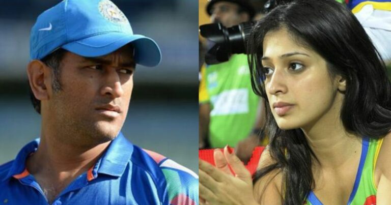 This beauty had to make a relationship with Dhoni