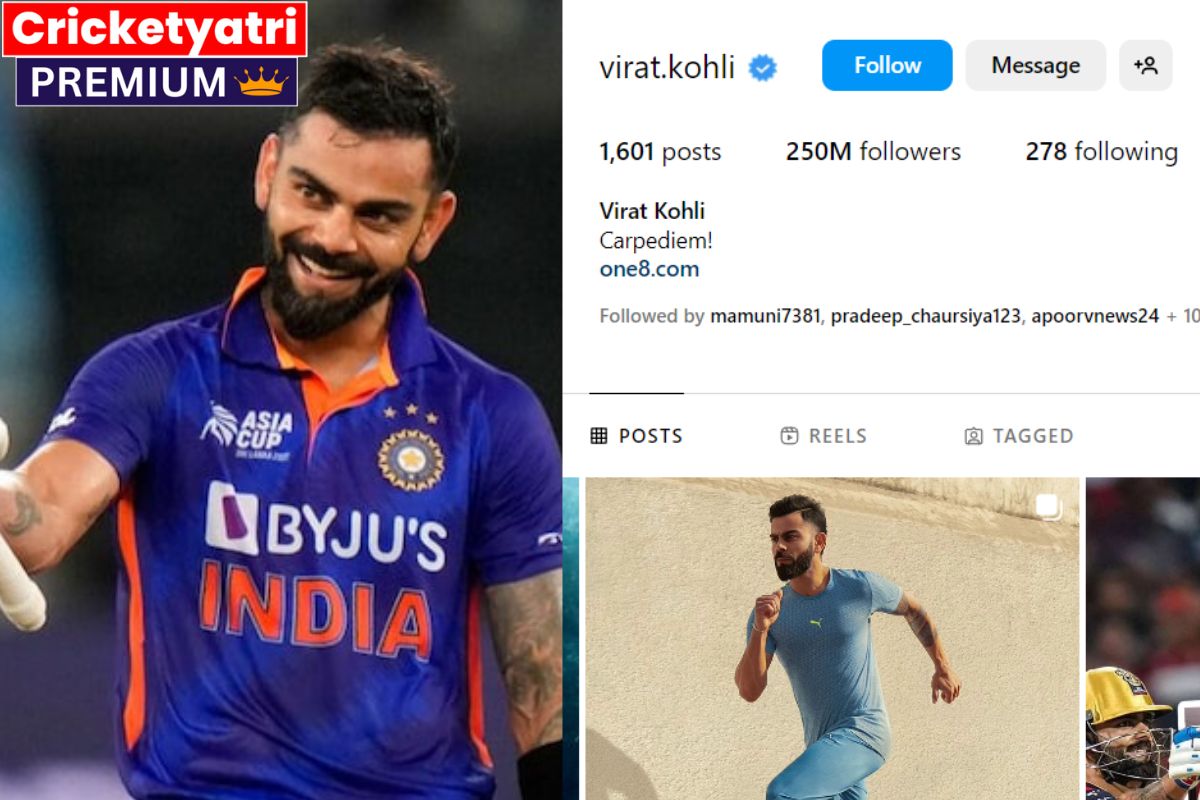 Virat Kohli Instagram Followers