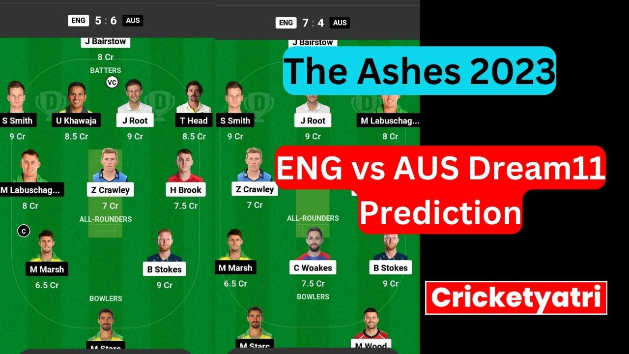 ENG vs AUS Dream11 Prediction in Hindi