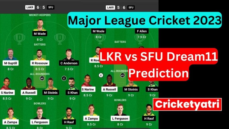 LKR vs SFU Dream11 Prediction in Hindi