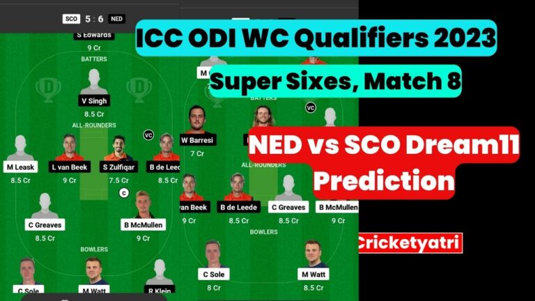NED vs SCO Dream11 Prediction in Hindi