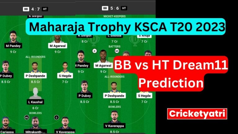 BB vs HT Dream11 Prediction in Hindi