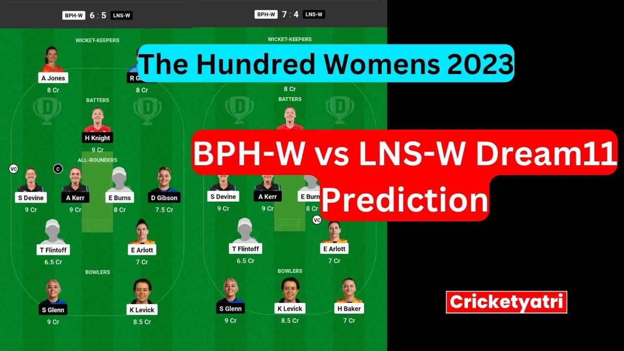 BPH-W vs LNS-W Dream11