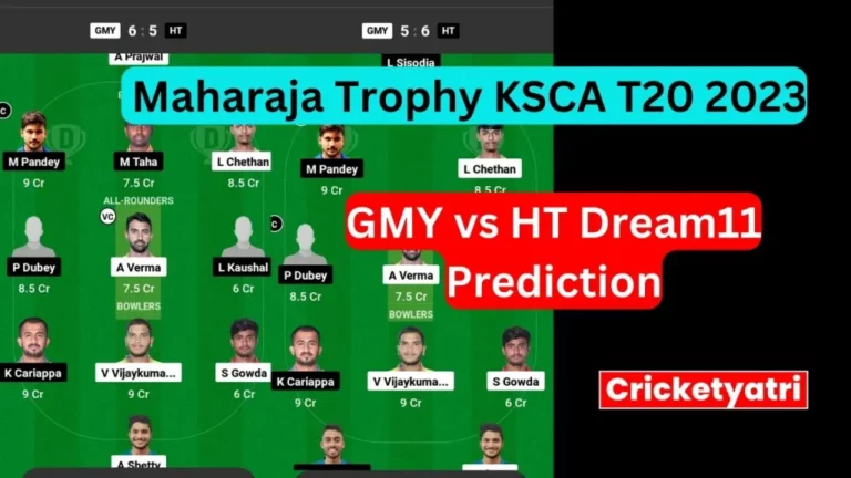 GMY vs HT Dream11 Prediction in Hindi 2