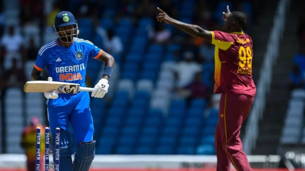 IND vs WI 1st T20 A mistake by Hardik Pandya overshadowed Team India a humiliating defeat in the winning match.jpg