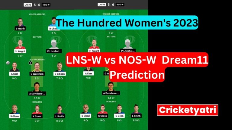 LNS-W vs NOS-W Dream11