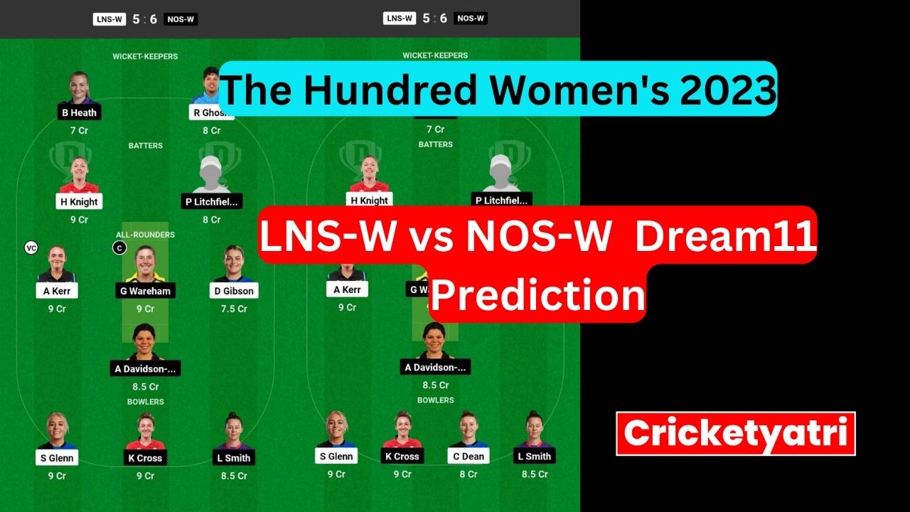 LNS-W vs NOS-W Dream11