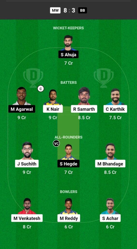 MY vs BB Dream11