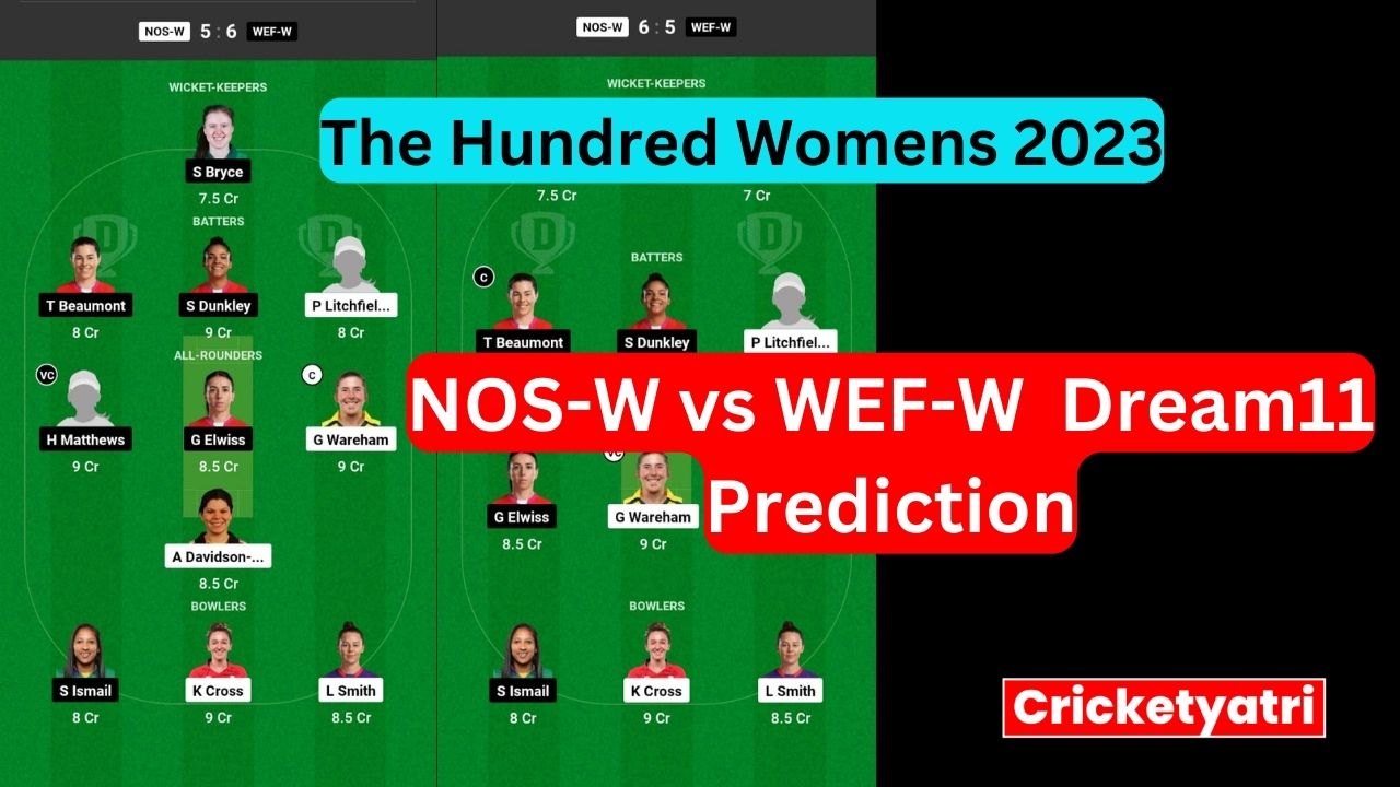 NOS-W vs WEF-W Dream11