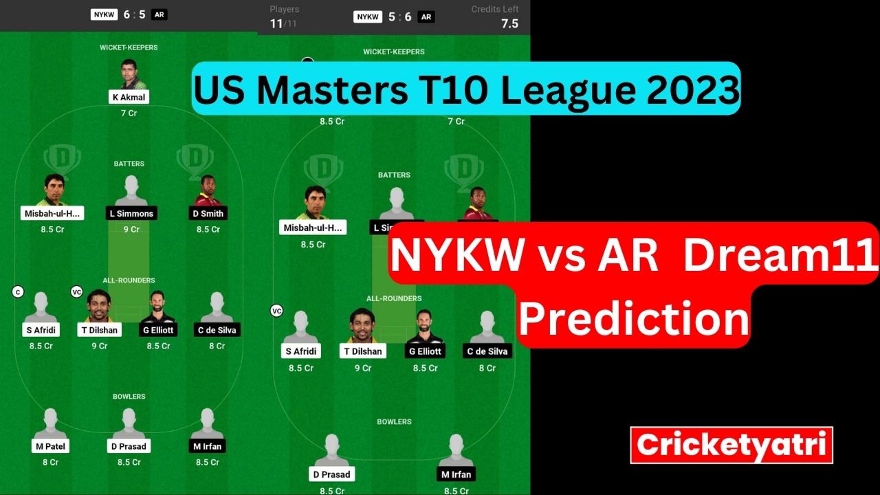 NYKW vs AR Dream11