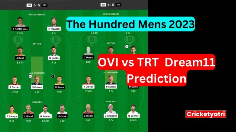 OVI vs TRT Dream11