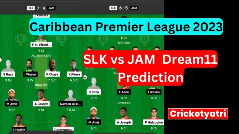 SLK vs JAM Dream11 Prediction in Hindi