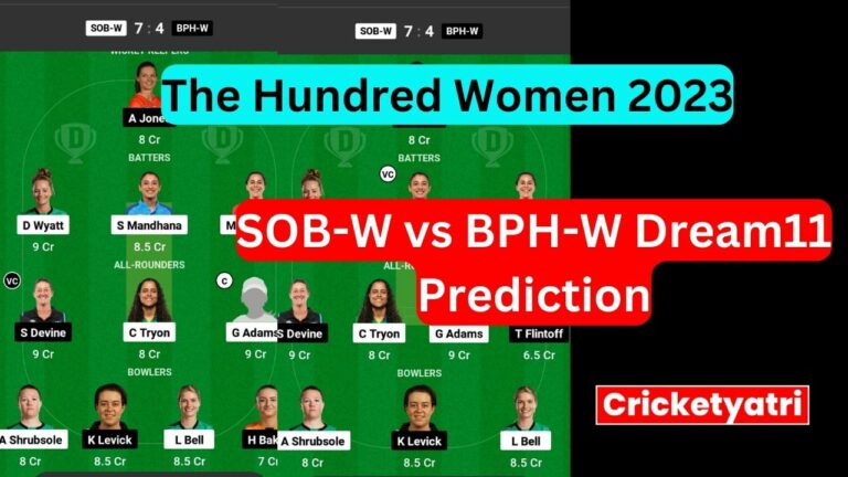 SOB-W vs BPH-W Dream11 Prediction in Hindi