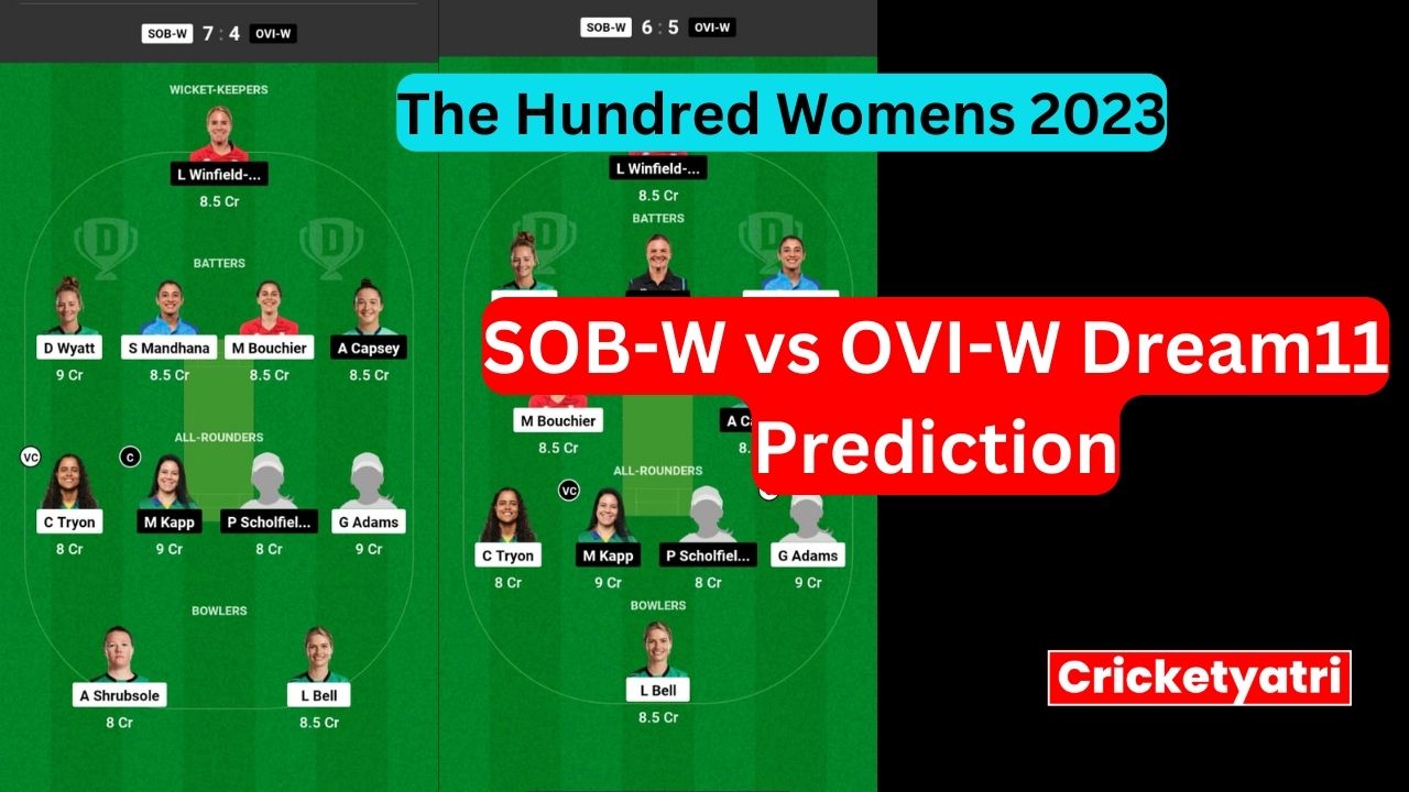 SOB-W vs OVI-W Dream11