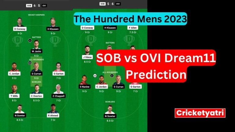 SOB vs OVI Dream11