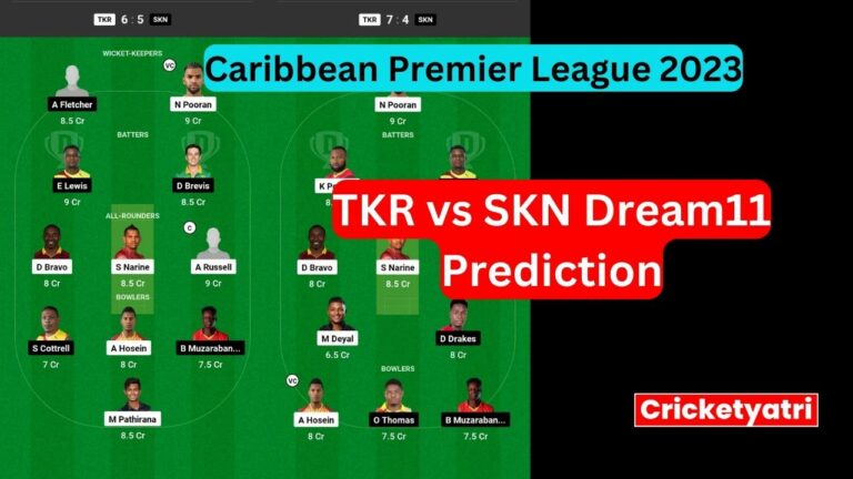 TKR vs SKN Dream11