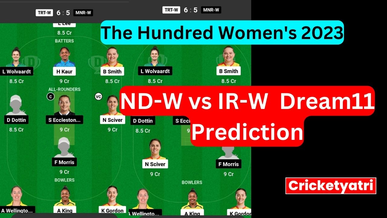 TRT-W vs MNR-W Dream11 Prediction in Hindi