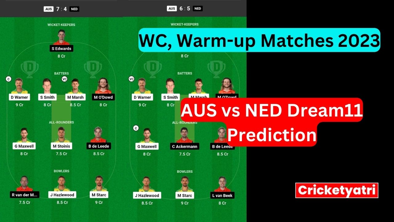 AUS vs NED Dream11