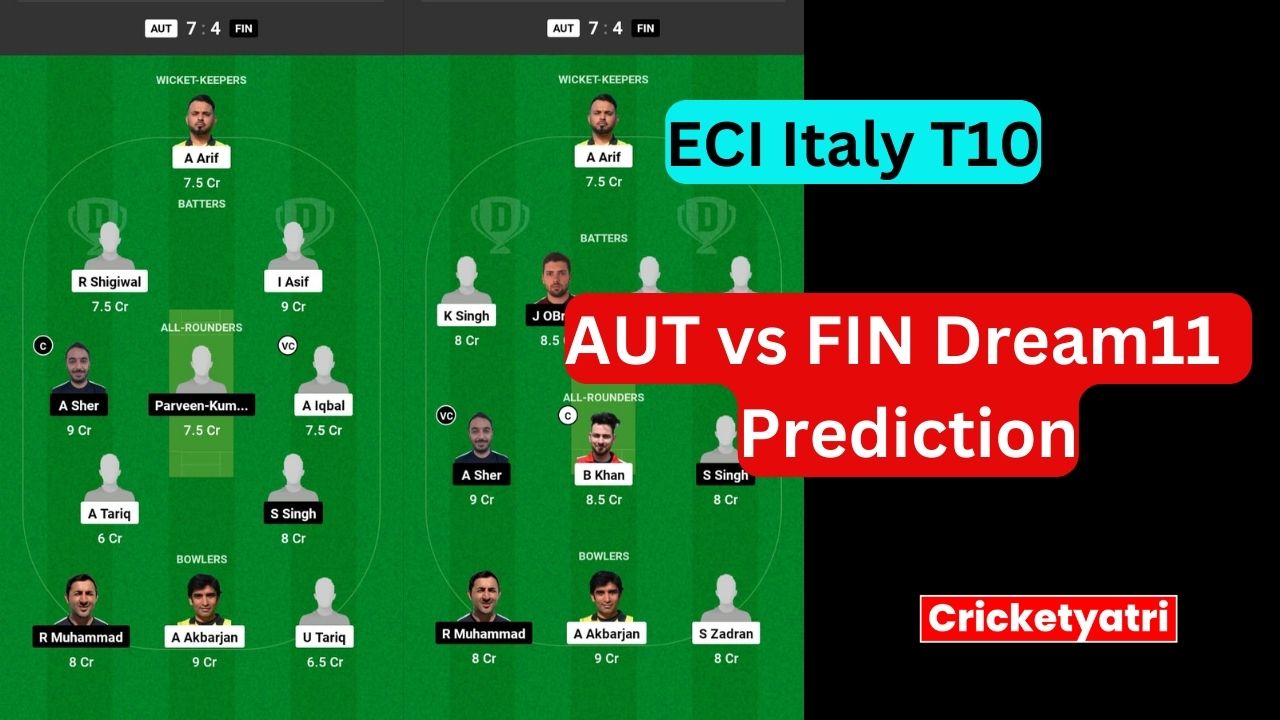 AUT vs FIN Dream11