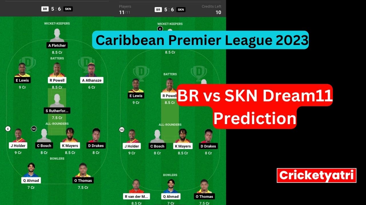 BR vs SKN Dream11