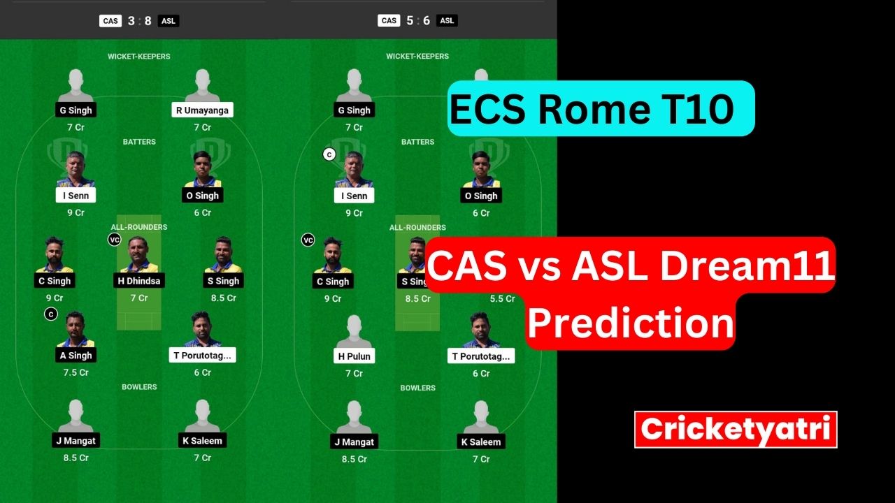 CAS vs ASL Dream11