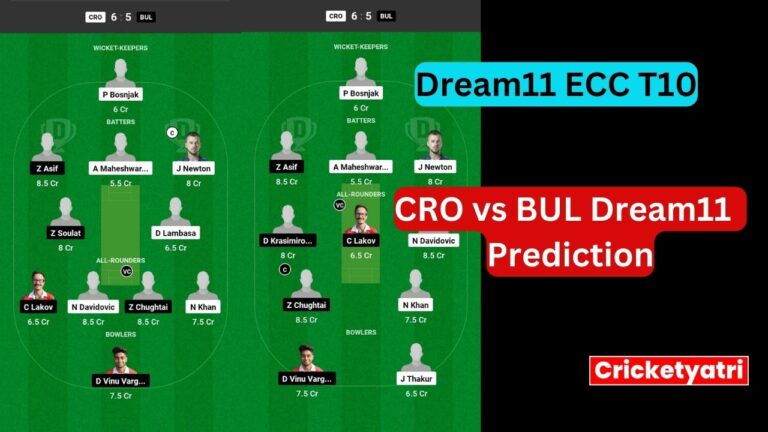 CRO vs BUL Dream11