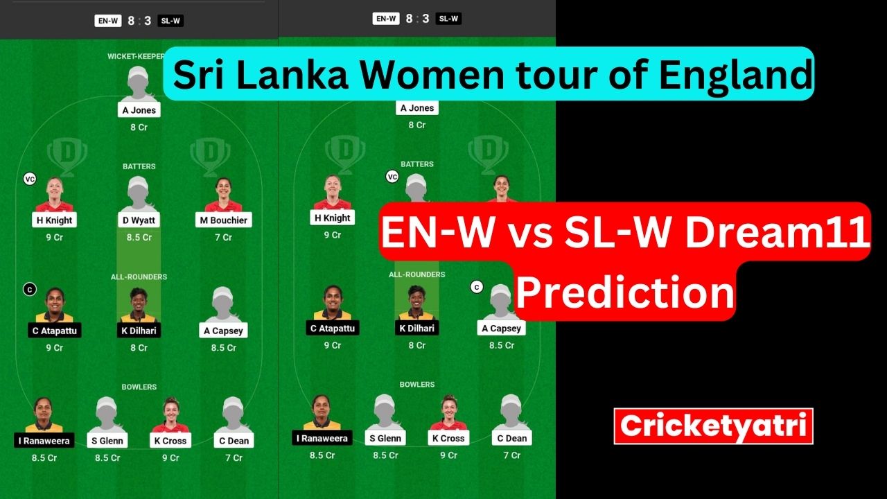 EN-W vs SL-W Dream11