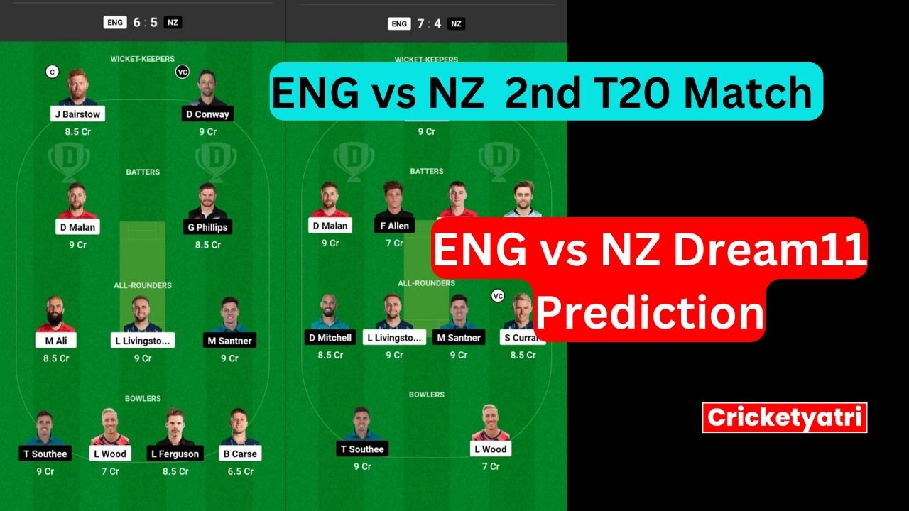 ENG vs NZ Dream11