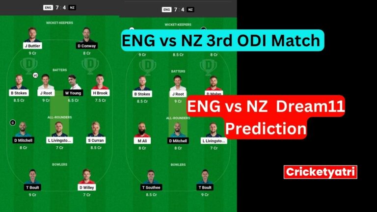 ENG vs NZ Dream11