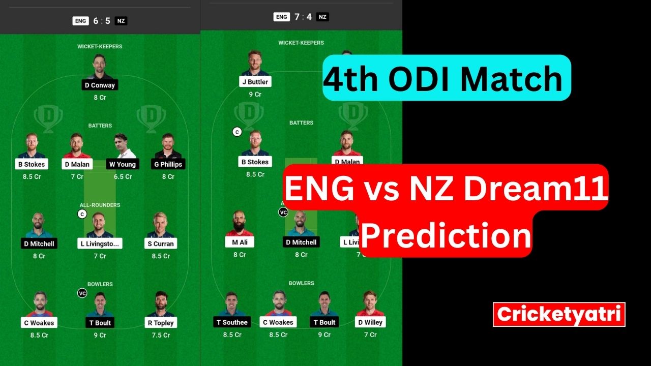 ENG vs NZ Dream11