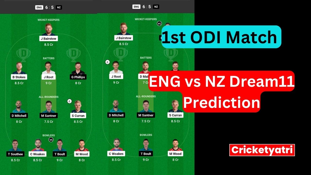 ENG vs NZ Dream11