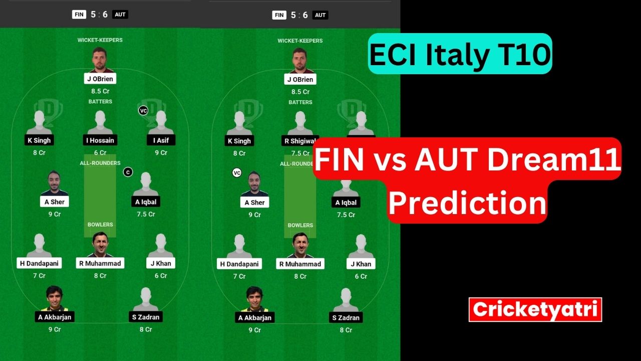 FIN vs AUT Dream11