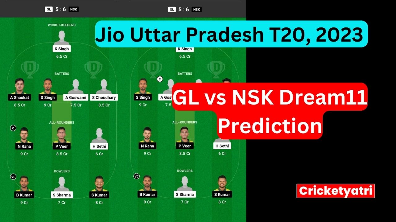 GL vs NSK Dream11