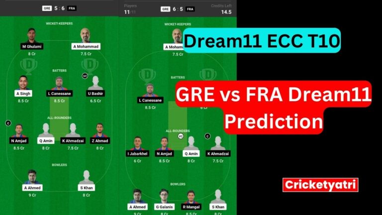 GRE vs FRA Dream11