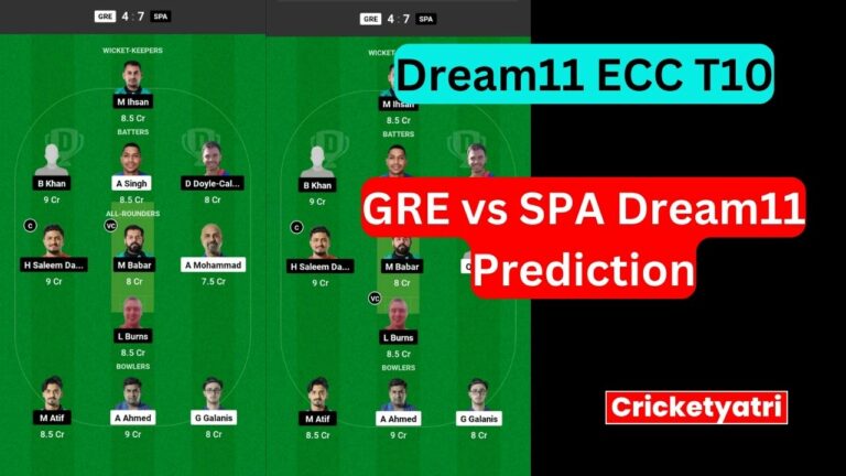 GRE vs SPA Dream11