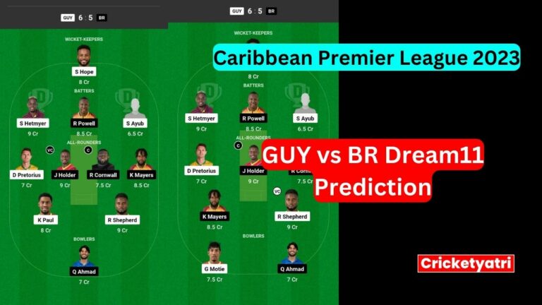 GUY vs BR Dream11