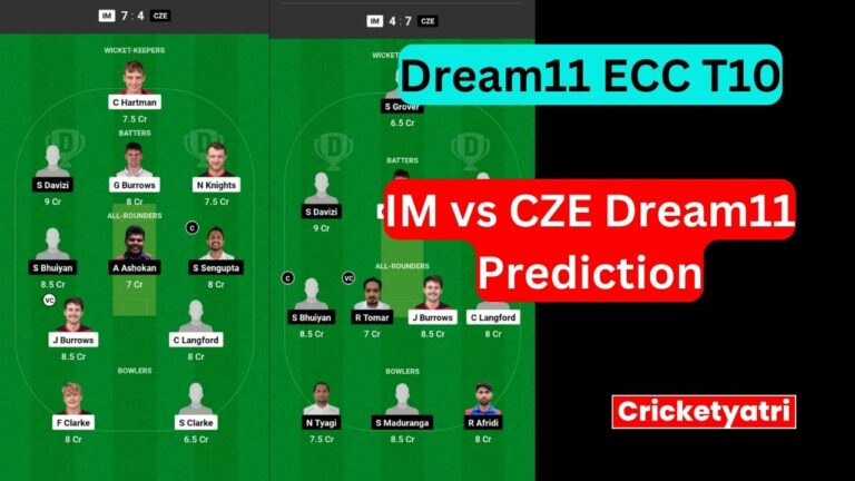 IM vs CZE Dream11