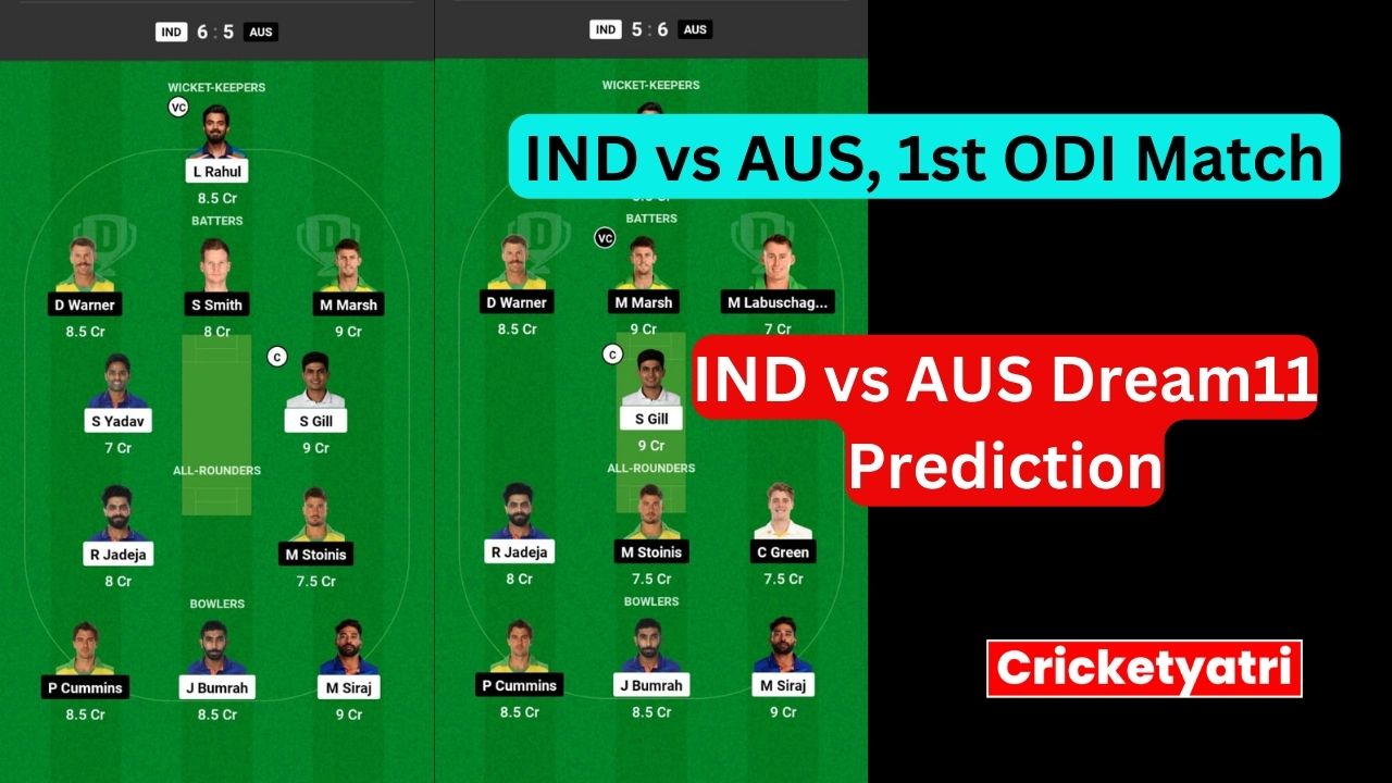 IND vs AUS Dream11