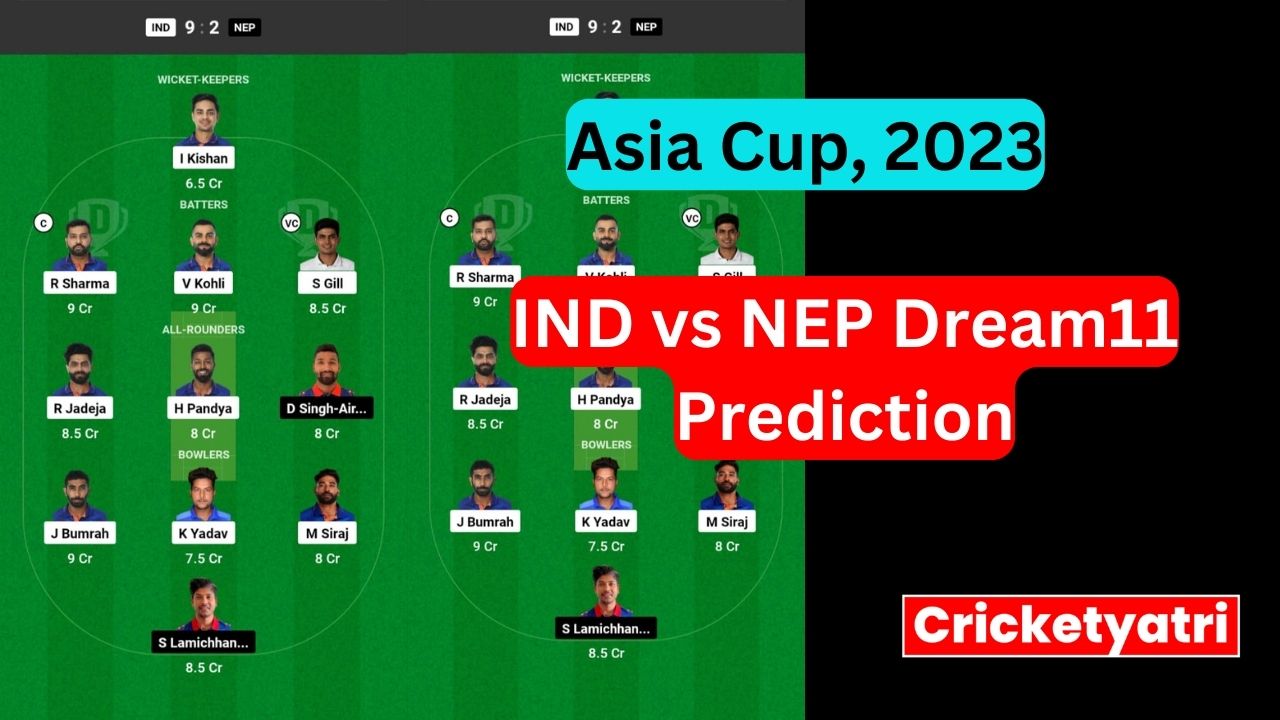 IND vs NEP Dream11