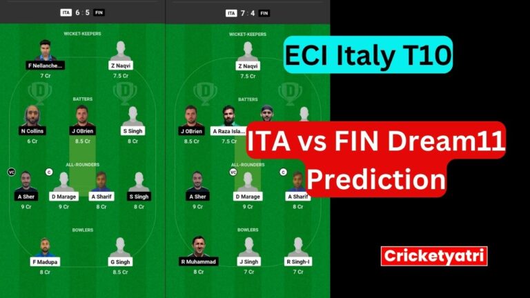ITA vs FIN Dream11