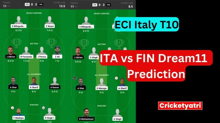 ITA vs FIN Dream11